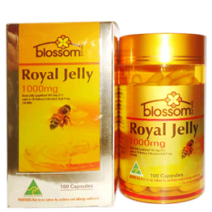 Sữa ong chúa Royal Jelly 1000mg – Blossom Úc